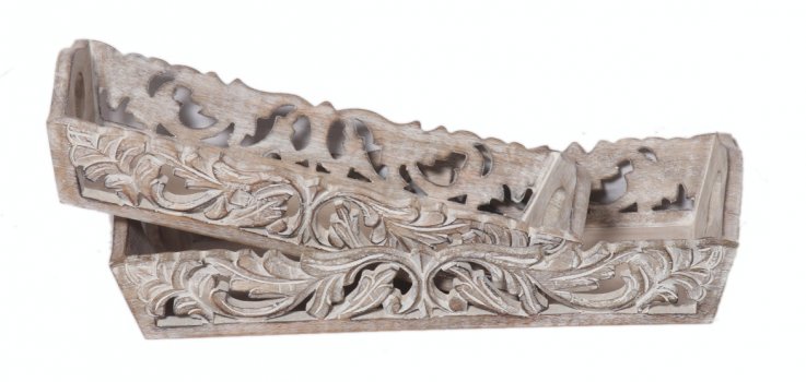 Carved Tray Merchants of India products