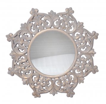 Carved Mirror frame Merchants of India products