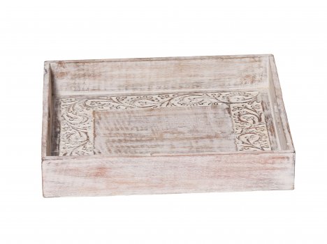 Carved Tray Merchants of India products